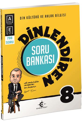 Eker Test Yayınları Ekertest Yayınları 8. Sınıf Din Kültürü Dinlendiren Soru Bankası (İZZET EKER) 2025