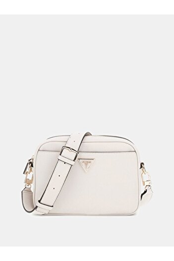 Guess Meridian Cream Women's Crossbody Bag Hwbg8778140