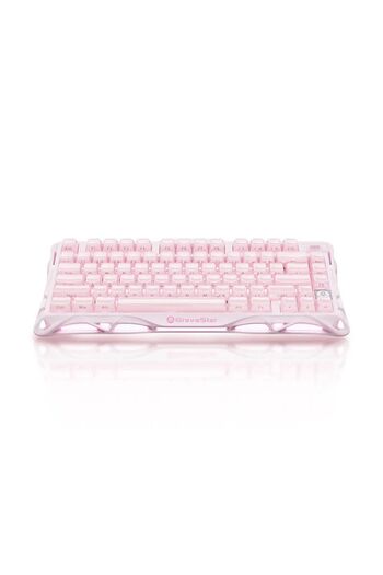 Gravastar Mercury K1 RGB Wireless Mechanical Gaming Keyboard, Aluminium Frame, Hot-Swappable Switch