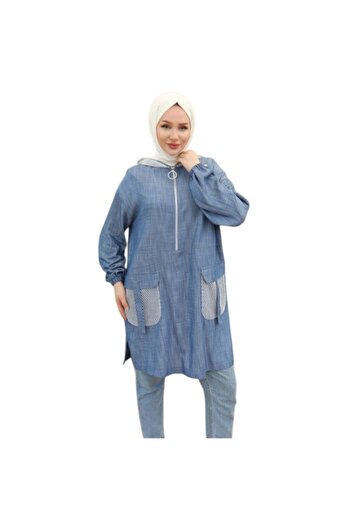 Armine Denim Blue Tunic 473