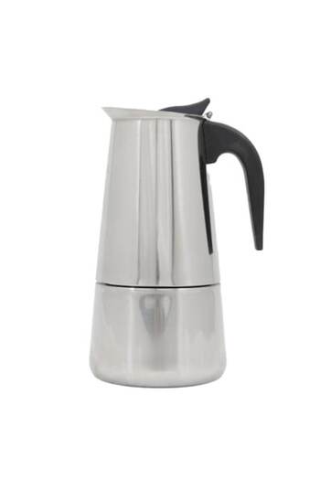 OEM Set 2 x Espressor pentru Aragaz, din Inox, Capacitate 6 Cesti, Grunberg Gr600