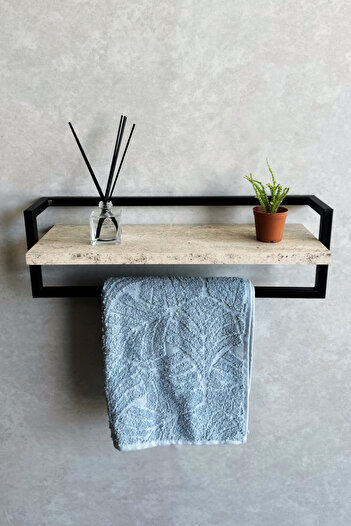 AJU Towel Holder Bathroom Shelf Soap Holder Shawl Hanger Towel Rack Bathroom Kitchen Organizer Modern Stylish Rack