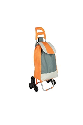 OEM Shopping Trolley Sultan, Orange, 37.00 x 22.00 x 56.00 cm