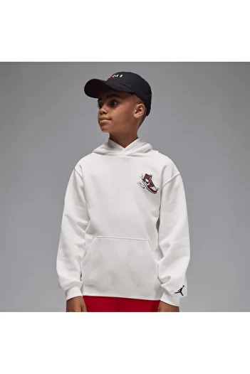 Nike Jordan Jdb Air Jordan Has Landed Po Boy Sweatshirts 95F281 95F281-782