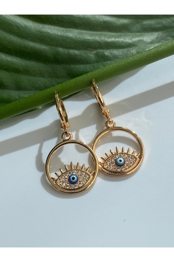kurukafagift Ring Eye Earring Xuping Zircon Stone