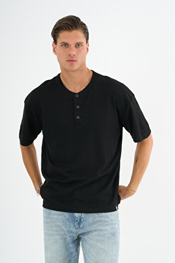 Redline Mono Men's Relax Fit T-Shirt Black