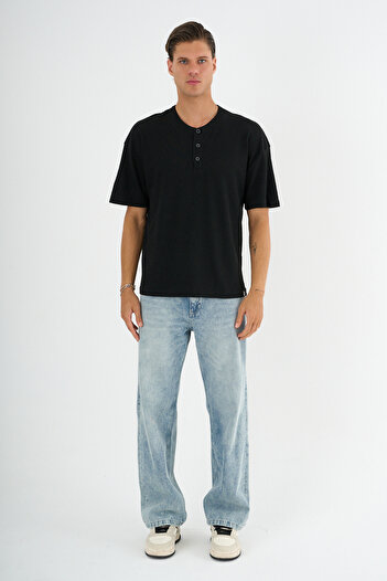 Redline Mono Men's Relax Fit T-Shirt Black