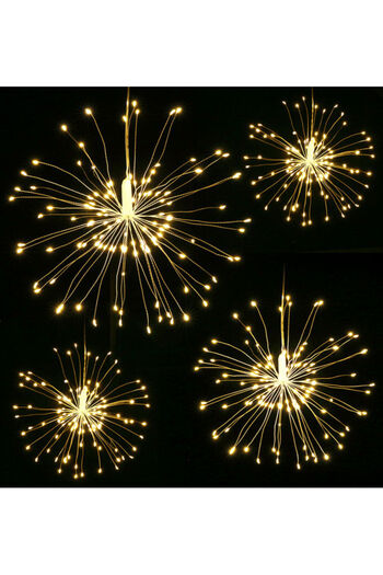 co arma Animated Fantasy Fireworks Light Strip with Remote Control