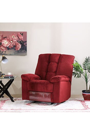 Danube Home V2 Simone L 95 x W 74 x H 105 cm 1 Seater Fabric Recliner Sofa L94xW99xH110cm