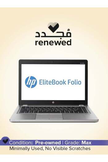 HP Pre-Owned Folio 9470m 14-inch Intel Core i7 3rd Gen 8 GB 128 GB Intel HD Graphics Black