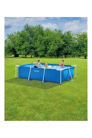 Intex Rectangular Frame Above Ground Pool 300x200x75cm