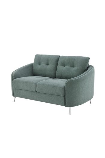 Danube Home Kruzer 2 Seater Fabric Sofa - Green L153xW86xH88cm