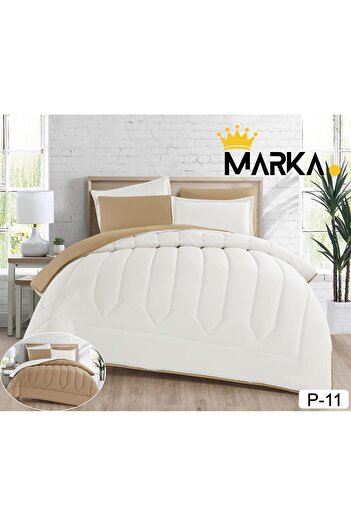 Marka Plain single bedspread, 4-piece set, double-sided system, size 170 x 230 cm