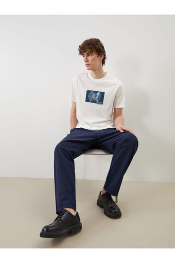 LC Waikiki Comfortable Linen Look Men's Trousers