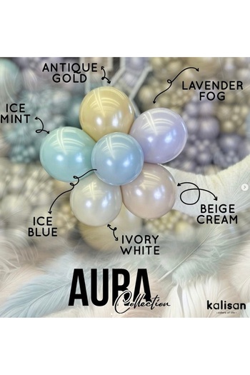 Öztürkpartievi Aura Ivory White Ivory White 10Pcs Mini Size