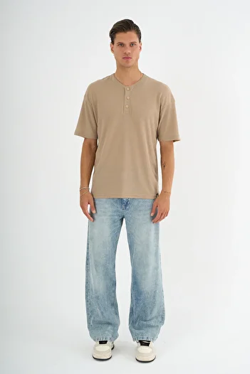 Redline Mono Men's Relax Fit T-Shirt Brown