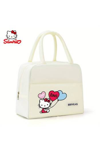 ada çanta kırtasiye Lunchbox Hello Kitty Figure Insulated Warm Cold Protection Light (22*18cm) Brilivas Ad49663