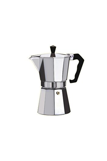 Floria Cafetiera Espresso SKYS, 6 cesti, 300 ml, Ø9 cm, aluminiu,+Set cutite 3 piese