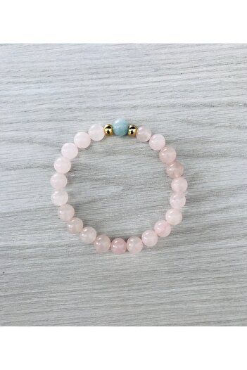MK tasarım Real Amethyst Stone Bracelet Mk100152