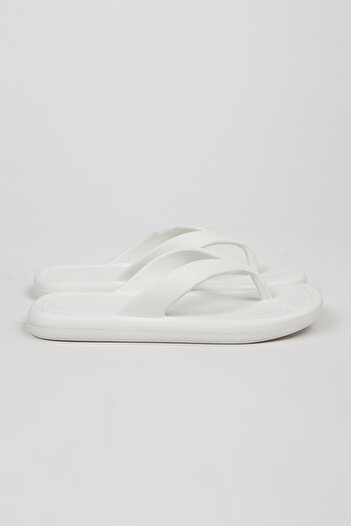 OZYO Kione White Flip Flops Eva Beach Summer - Casual Slippers