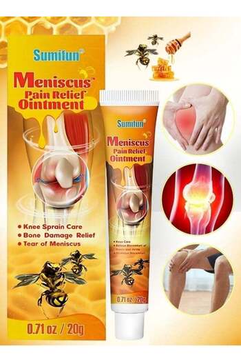 SUMIFUN Meniscus Pain Relief Ointment Cream Joint Arthritis Pain Relief Cream Knee Care 20g