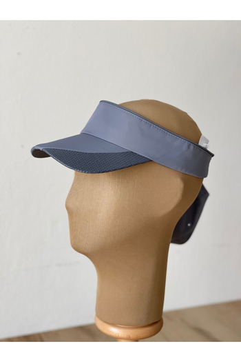 Rupen Kraft Sports Running Tennis Hat Visor Hat with Top Opening Zipper (Adjustable Back)