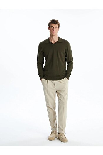 LC Waikiki Ανδρικό πλεκτό πουλόβερ LCW Vision Polo Neck (W5)