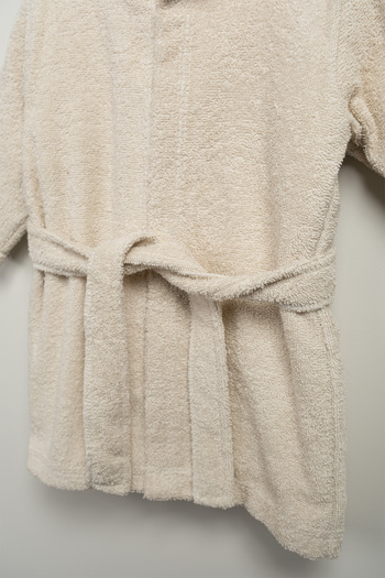 Bebitof My Baby Kumsal 100% Cotton 0 - 24 Months Bathrobe Set Cute Bear Pattern in Box 30030