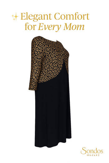 HESNA Navy Blue Mother of Zuhal Jacket Plus Size Stylish Golden Yellow Patterned Mother Evening Dress Suit