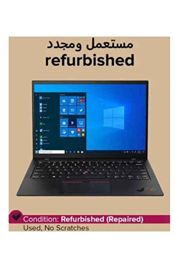LENOVO Pre-Owned Thinkpad X1 Carbon G3 2018 14-inch Intel Core i7 5th Gen 8 GB 256 GB Black Windows
