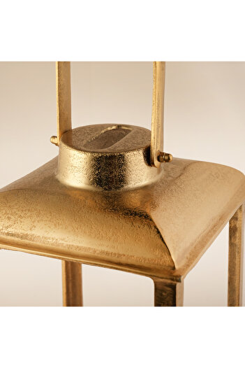 Lucerna Ramadan Lanterns Aluminum, Gold 15.75*7*7Cm