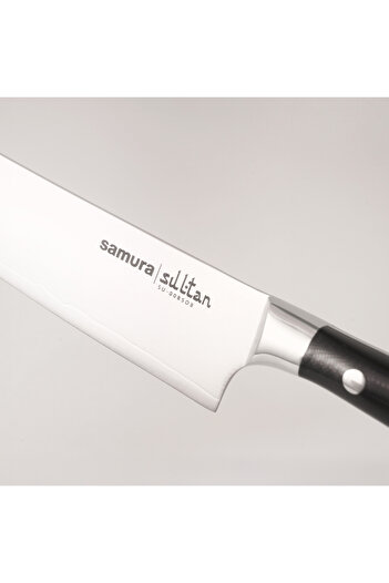 Samura damascus steel sultan chef's knife 7'',164mm in black