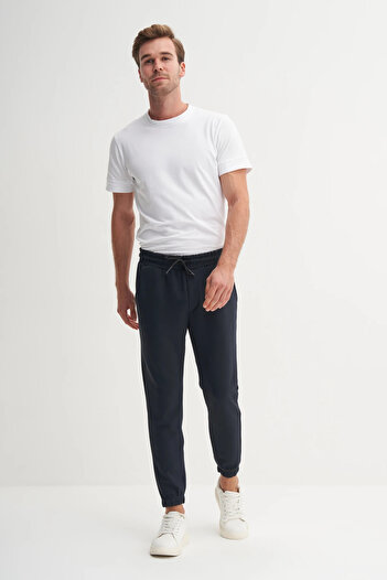 Cazador Slim Fit Φούτερ με κορδόνια στη μέση-83130