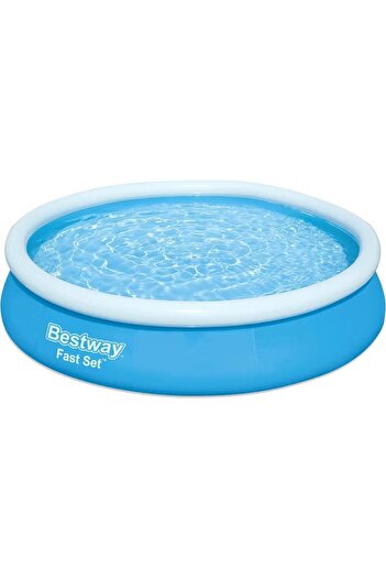 BESTWAY Fast Set Swimming Pool Family Paddling Pool For Kids And Adults 366x76cm