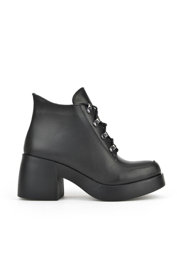 Ziya , Women's Genuine Leather Boots 1531050Z26105354K Black