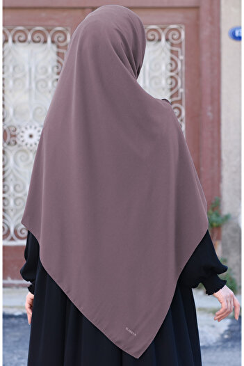 suhneva Large Size Medina Silk Scarf - Dusty Rose