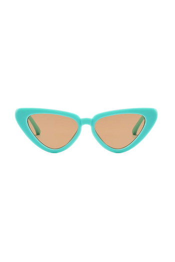 Toz Vintage Zorath Turquoise Color Vintage & Retro Unisex Cat Sunglasses