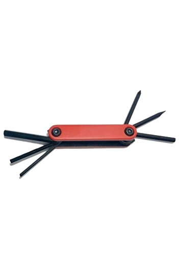heugers Bike and Art 9619 6-Function Allen Key Set – Portable and Durable Steel Body