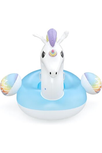 BESTWAY Rider Supersized Unicorn Float – 224x164 cm