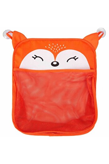 FreeON Bath toy bag, FreeON, Fox, With suction cup attachment system, Size 32x38 cm