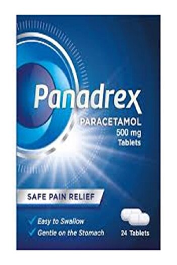Ksp Panadrex (Paracetamol)500mg 24 Tablets Panadrex (Paracetamol) 500mg 24 Tablets