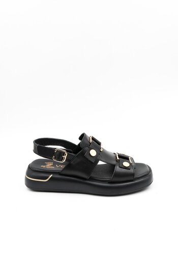 Venüs Women's Genuine Leather Casual Sandals Vn25440007Y