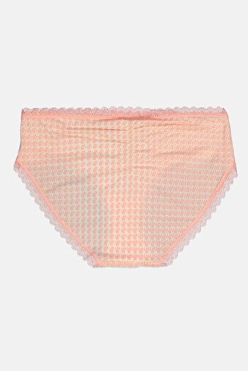 Calvin Klein Women Allover Print Panty, Peach