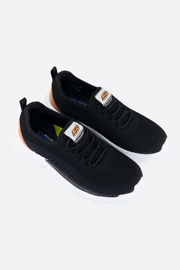 SKECHERS Men Solvano Gaten Slip On Outdoor Shoes, Black