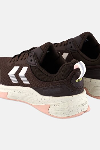 hummel Kids Boy Reach Tr Core Lace Up Running Shoes, Dark Brown