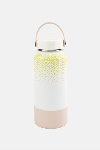 Reebok Athletic Stainless Steel Brand Logo Water Bottle 950ml, Multicolor