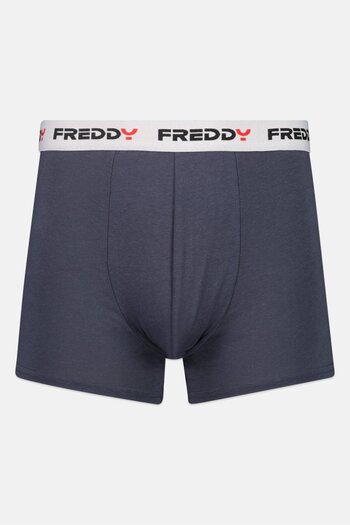 FREDDY Men Brand Logo Boxer, Navy