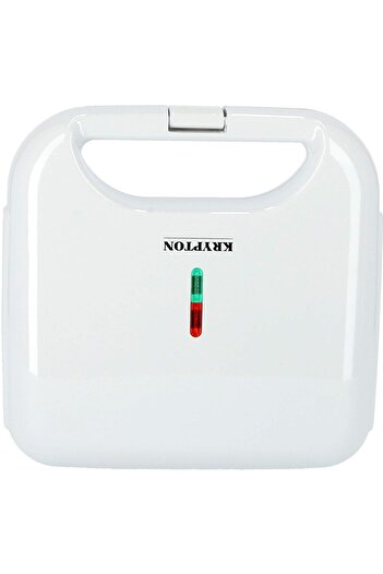 KRYPTON Krypton 800W 2-Slice Sandwich Maker, White - KNSM6063