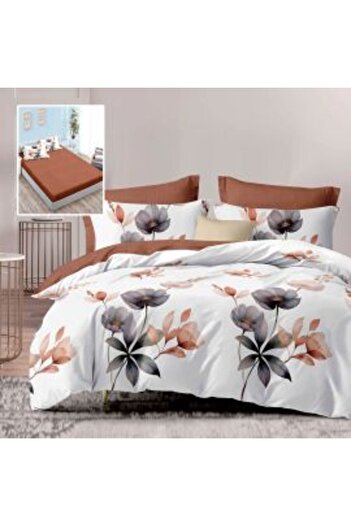 Ralex Economic Double Bed Linen Finet 6 Pieces with Mattress Cover + 2 Quilted Pillows 50 x 70 cm + Spring
