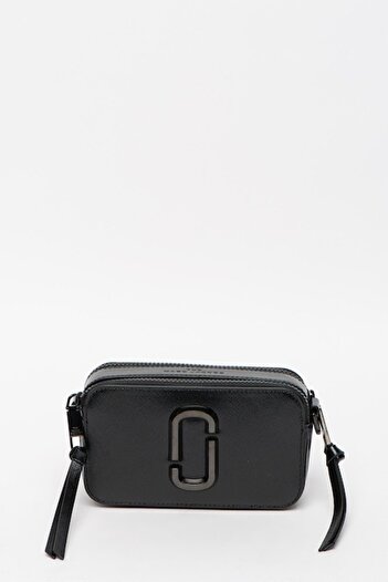 Marc Jacobs , Geanta crossbody de piele Snapshot, Auriu, Negru